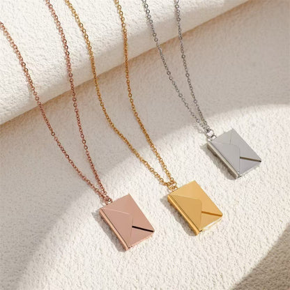 Envelope "Love Letter" Necklace Gift Set