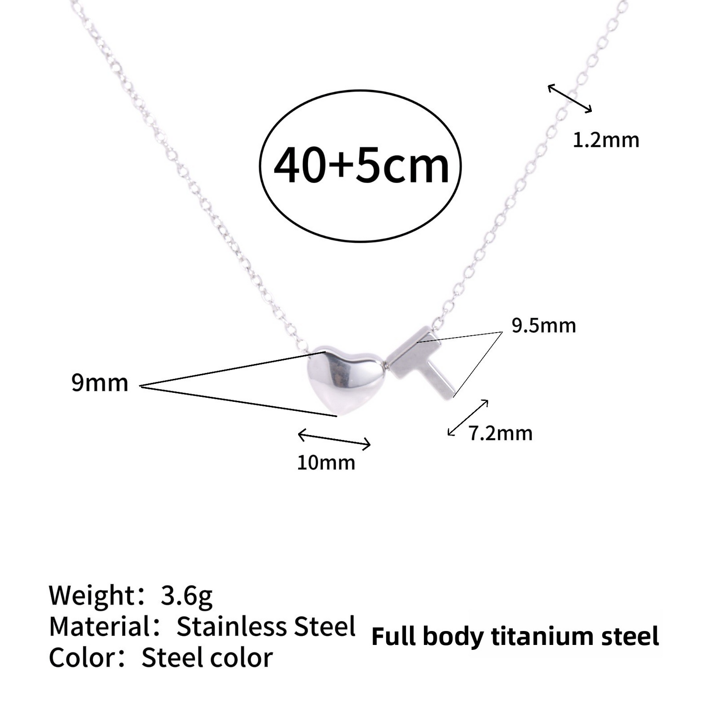 Tiny Initial Necklaces 14k Golden Heart Letter A-Z Necklace Dainty Heart Name Necklace Personalized Initial Tag Pendant Birthday Gifts Anniversary Gifts Jewelry for Women Girls Christmas Gifts