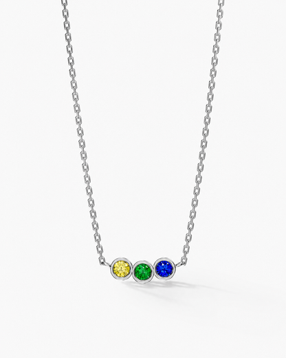 Personalized Birthstone Necklace | Corvia